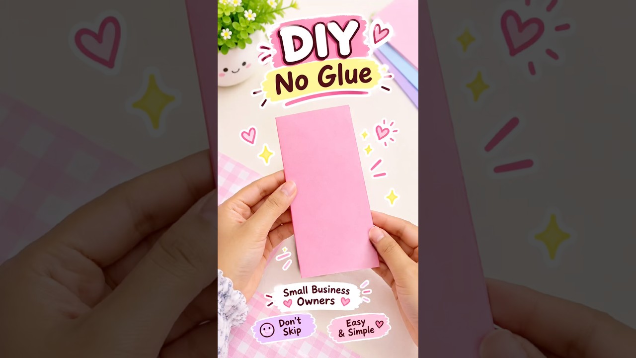 Wait…..Small Business Owners, Don't Skip This! 🎀✨|No Glue|gift wrap@ItsmeHanaa_h#shorts