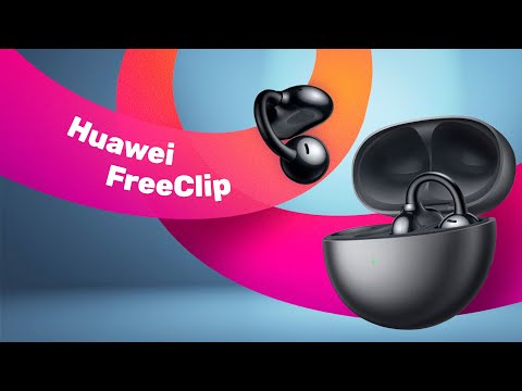 Миниатюра изображения товара Беспроводные наушники Huawei FreeClip / T0017 (фиолетовый)