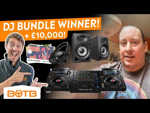 KIT UPGRADE! Former DJ Wins Dream Pioneer Decks + £10,000 Cash! | BOTB Winner