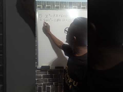 Quadratic equation 2