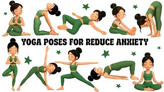 Yoga Poses for Reduce Anxiety | Yoga for Children | Yoga Reduces Anxiety | Basic Yoga Poses