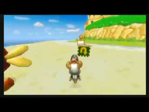 Peach Beach Lap 1 glitch no stop