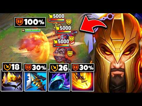 Pantheon but I have 100% armor pen and can one shot anything (TRUE DAMAGE SPEARS)