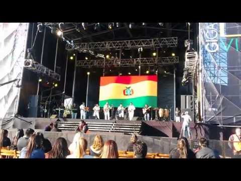 Los de Ajayu parque de la ciudad 2014