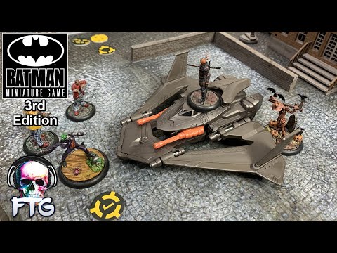 3rd Edition Batman Miniature Game - Joker VS Unknown