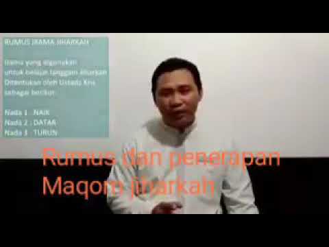 Rumus dan Penerapan maqom Jiharkah / ajam
