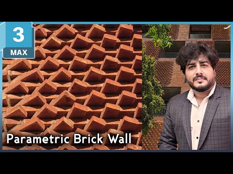Parametric Brick Wall Modeling in 3ds Max Using Morpher Modifier