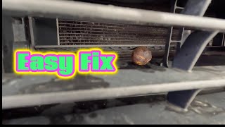 Grill Shutter Inoperative Error Message, EASY Fix