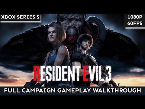 RESIDENT EVIL 3 REMAKE Gameplay Walkthrough FULL GAME [1080p HD 60FPS XBOX SERIES S] - No Commentary