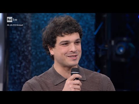 Leo Gassmann with "Naturale" at Sanremo 2026