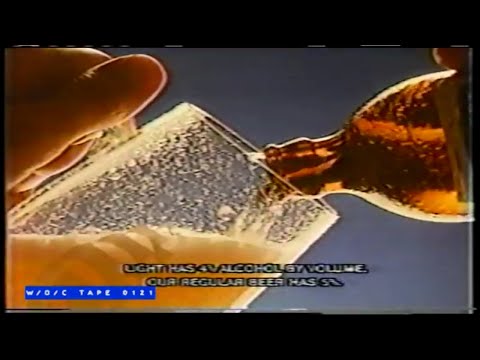 WOC Tape 0121 Beer Commercials Compilation - 1984