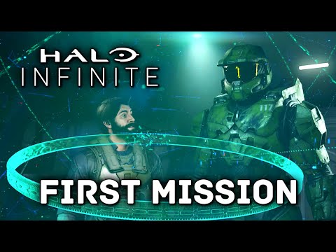 HALO Infinite Complete First Mission Gameplay Part 1
