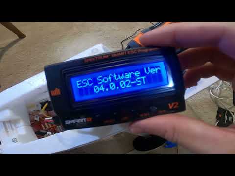 Programming the Avian Lite 70 Amp SPMXAE70E with the Spektrum SMART ESC Programmer V2 Box