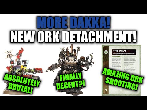 New Orks MORE DAKKA! Detachment Review - ARE STOMPAS GOOD NOW?! | Warhammer 40k 10th Edition
