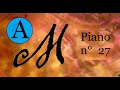 Mozart - Piano Concerto No. 27 in B-flat major, K. 595 - Pianiste et Chef Murray Perahia
