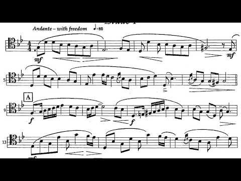 Lyrical Etude No. 1 - Snedecor