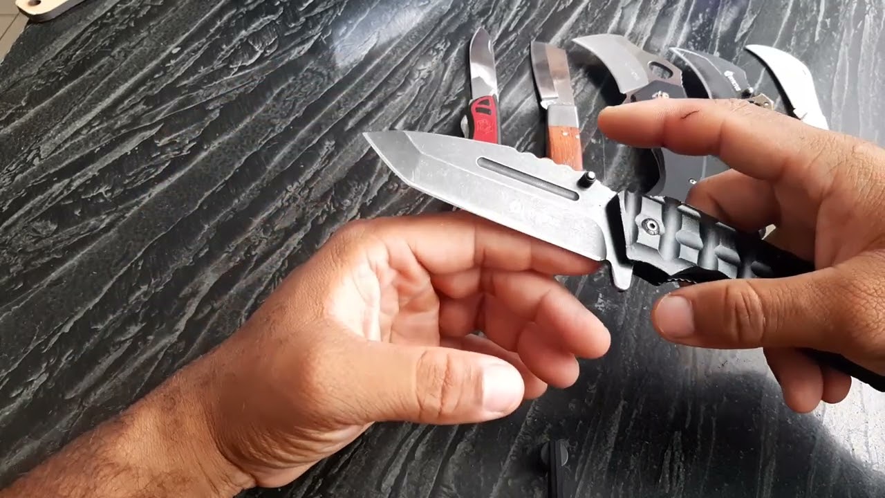 Como escolher um canivete, geometria de lamina