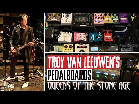 Queens of the Stone Age Pedalboard for Troy Van Leeuwen — Premier Guitar