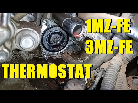 How-to Thermostat Toyota 3.3-liter V6 3mz-fe 3.0-liter 1MZ-FE - Sienna Camry Highlander RX330 RX300