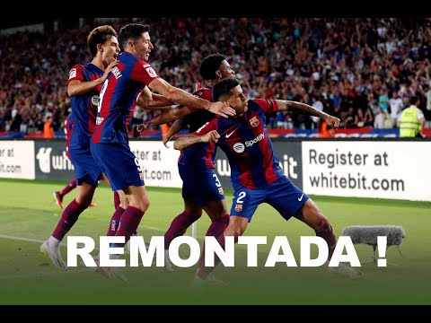 🚨 REMONTADA du Barça face au Celta Vigo ! Cancelo HÉROIQUE !