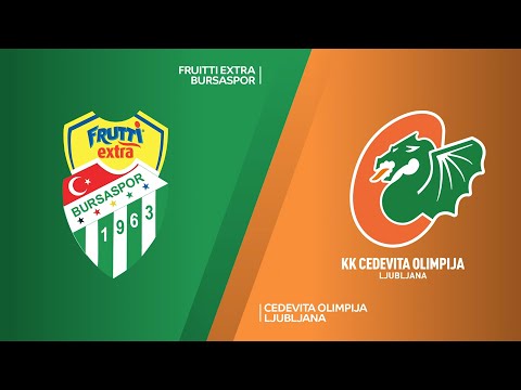 Frutti Extra Bursaspor - Cedevita Olimpija Ljubljana Highlights | 7DAYS EuroCup, RS Round 7