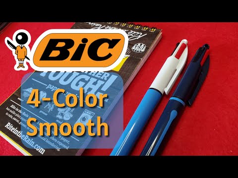 Bic 4-Color Smooth vs. Standard, a Comparison