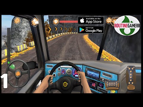 Offroad Long Trailer Truck Sim-Jeep Prado Games| #routinegamerr