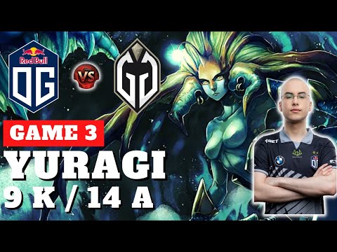 YURAGI NAGA SIREN POV | OG VS GG | LB GAME 3 | TI11 MAIN STAGE | How they play?