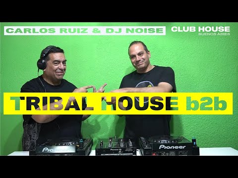 CARLOS RUIZ & DJ NOISE B2B SET TRIBAL HOUSE 90