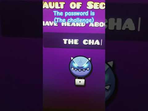 The password to the vault of secrets