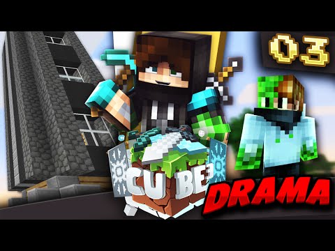 CREEPS RAGES!  - Minecraft Cube³ SMP (EP3)