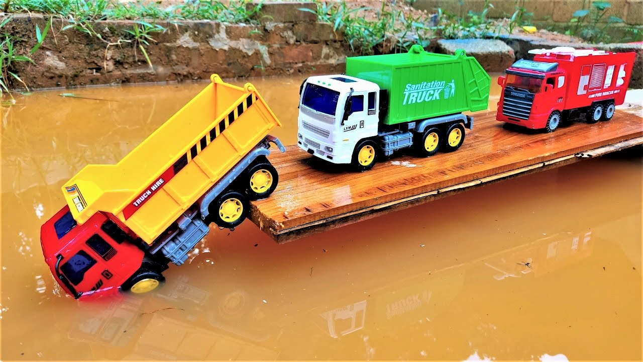 Сars toy Tractor Power Wheels, Excavator, Truck, Crane | Construction Vehicles