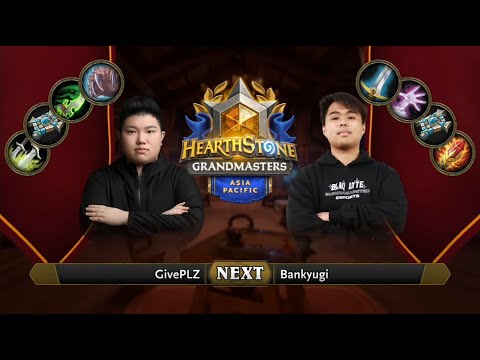 GivePLZ vs Bankyugi | 2021 Hearthstone Grandmasters Asia-Pacific | Decider | Season 1 | Week 2