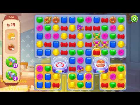 Homescapes Level 606 Walkthrough