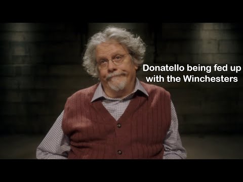 Donatello being fed up with the Winchesters for 11 minutes | Supernatural Crack Edit