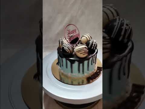Dutch chocolate cake with attractive chocolate balls / cakes with Dhiraj