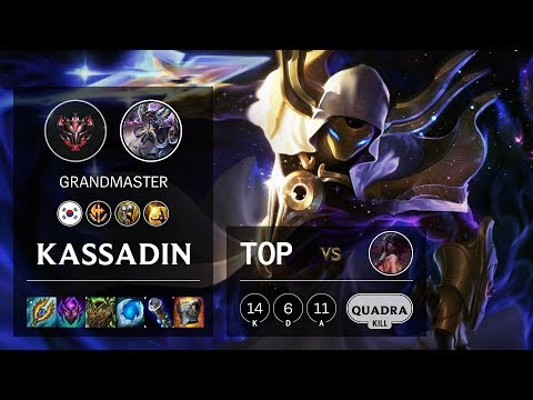 Kassadin Top vs Akali - KR Grandmaster Patch 10.7
