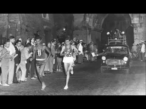 DLF 10.09.1960 Abebe Bikila gewinnt barfuß olympischen Marathon