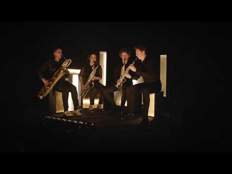JS Bach - Goldberg Variations - QUODLIBET Variation 30 Berlage Saxophone Quartet