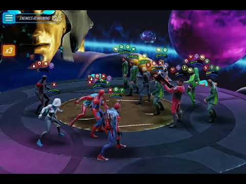 Web Warriors vs X Factor - Cosmic Crucible Replay