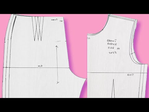 How To GRADE PATTERNS To Bigger and Smaller Sizes | Kim Dave