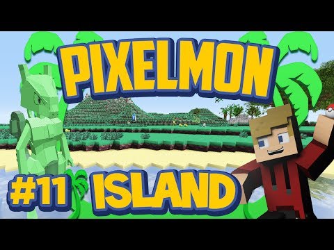 Pixelmon Island Special Mini-Series! Episode 11 - World Download? + Green Boss Mewtwo!