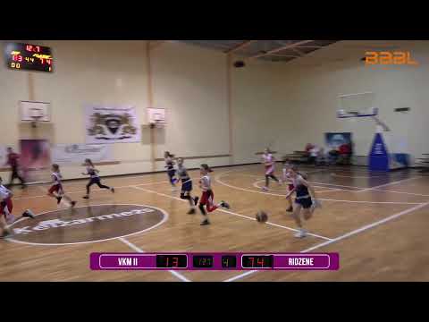 RBJSS Rīdzene 2009 - VKM Girls II 2009