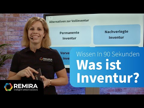 Was ist Inventur? Welche Inventurarten gibt es? - Wissen In 90 Sekunden