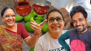 Dahi jamane ki nayi idea aur ghar mein sab ko mango ke swad aur shape ke saath compare kiya !