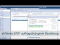 ENVenta ERP Auftragsbezogene Bestellung Wareneingang Verfügbarkeitsprüfung