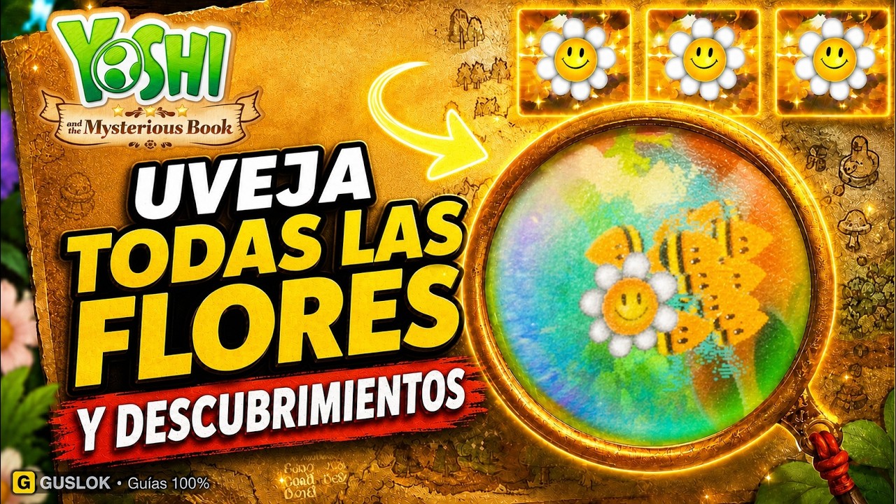 Todos los Coleccionables de Uveja 100% | Yoshi and the Mysterious Book Todos los Coleccionables de Uveja 100% | Yoshi and the Mysterious Book