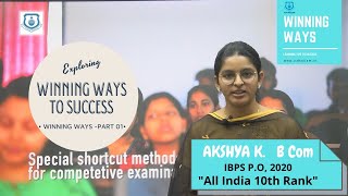 Winning Ways @ICD Kollam - Part01 | Upcoming Bank Exams 2021 |  Sbi PO 2021  | Sbi clerk 2021