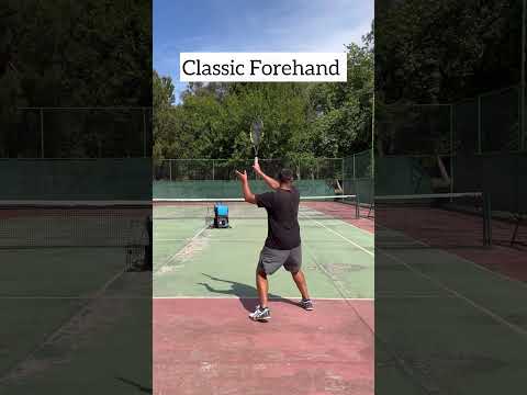 Classic vs Modern vs NextGen: Tennis Forehand Technique #shorts