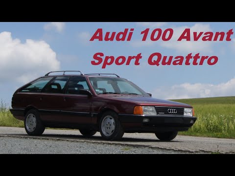 Audi 100 Teil 2 Sport Quattro Avant 2.3E Typ 44 Innenraum Probefahrt Sound Carreview Vorstellung